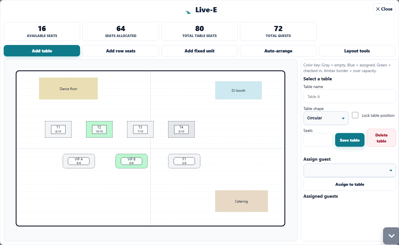 Site map in full-screen mode entered by clicking the top-right fullscreen icon.